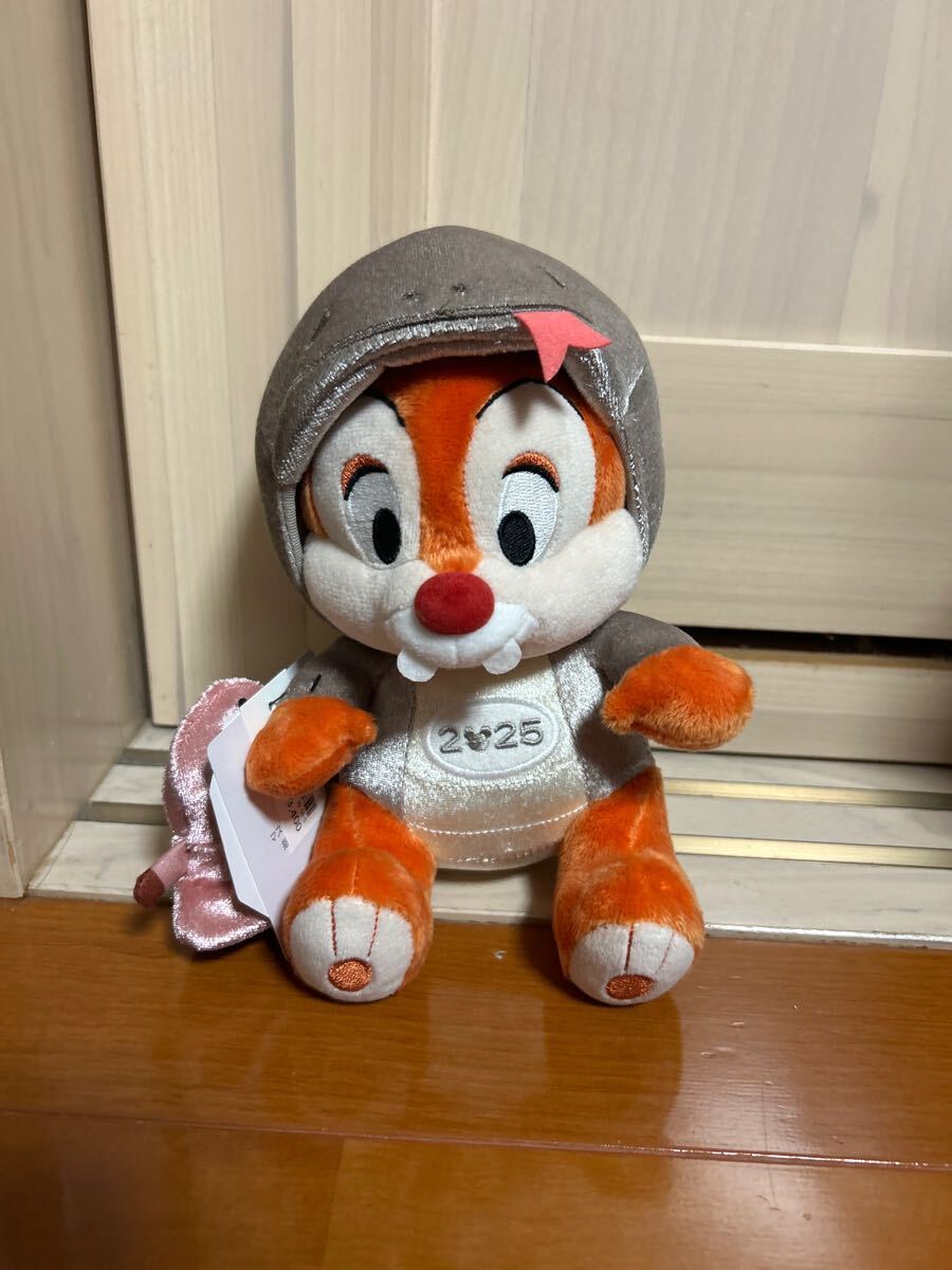 新品タグ付 デール ディズニー ぬいぐるみ 指人形付 干支 巳年 2025拍卖