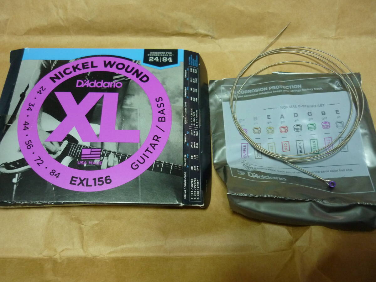 ダダリオ EXL156 2弦のみ .034 拍卖