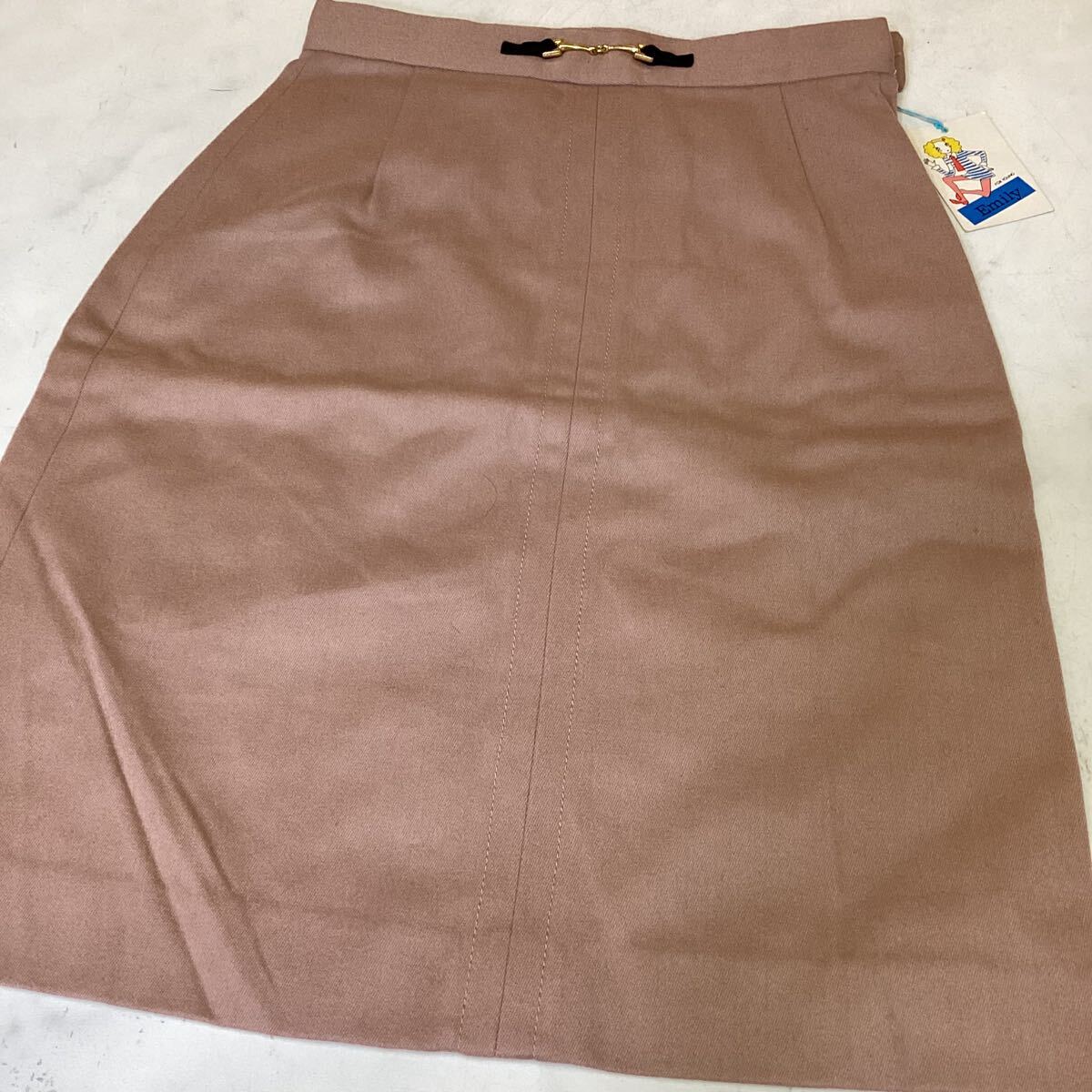 Emily タイトスカート ベージュ レトロファッション 11サイズ (さ51拍卖