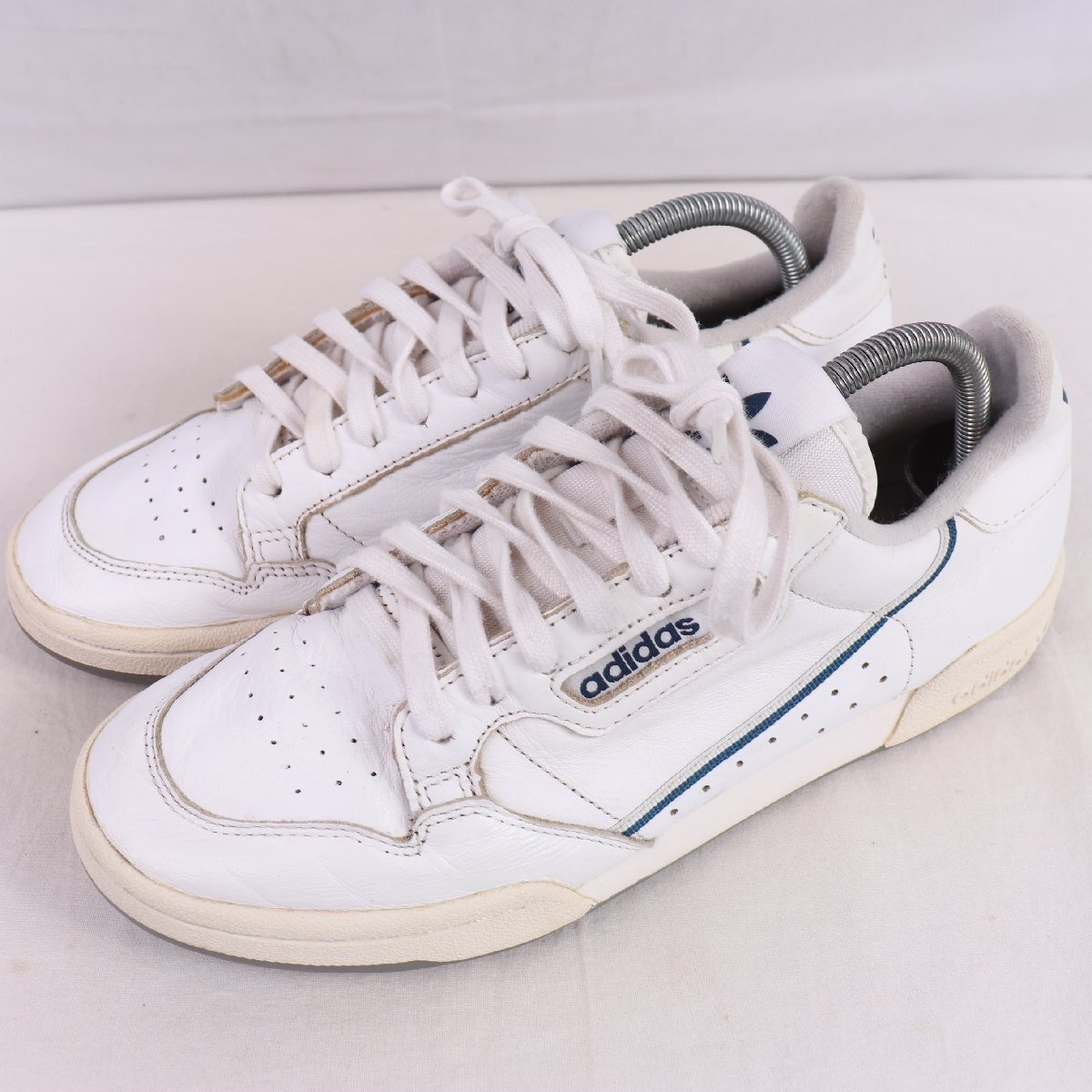 CONTINENTAL 80 26.5cm/adidas コンチネンタル 80 アディダス スニーカー 白 ホワイト 緑 中古 古着 メンズ ad5788拍卖