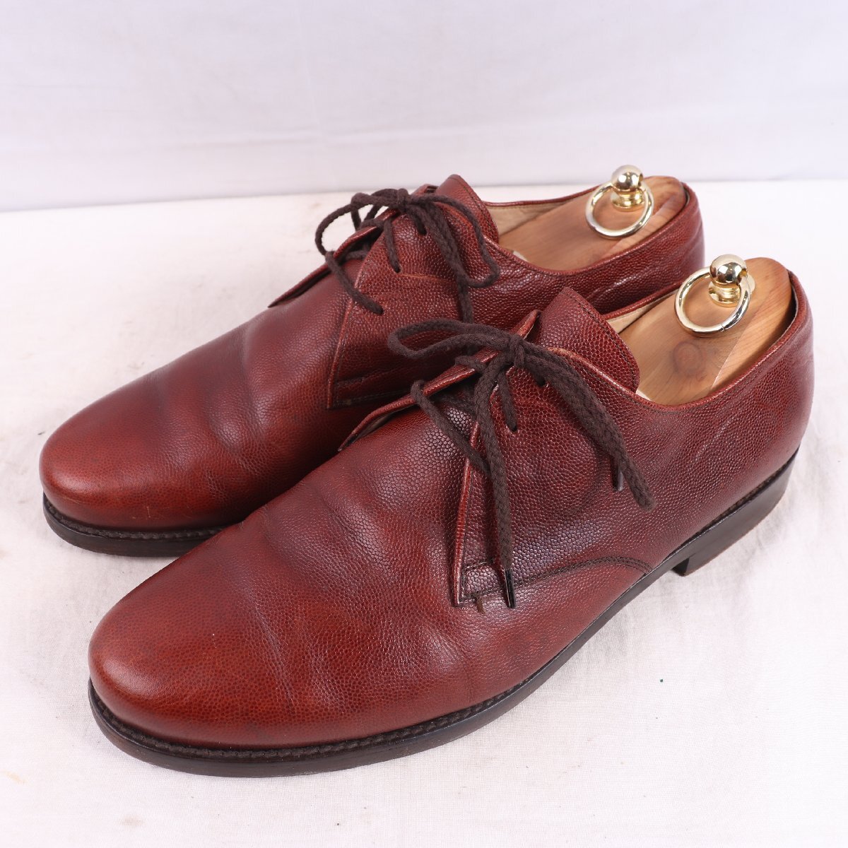 APOLLO 10 1/2 G/ 28.5cm~29.0cm 位 アポロ ドレスシューズ ヴィンテージ 茶/ハインリッヒ ディンケラッカー Heinrich Dinkelacker ds4848拍卖