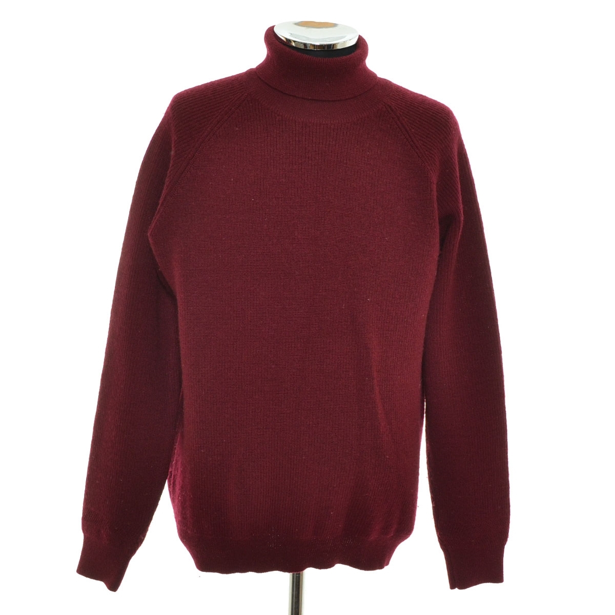 〇517985 URBAN RESEARCH アーバンリサーチ ○ニットセーター 長袖 ハイネック ★ メンズ ボルドー拍卖
