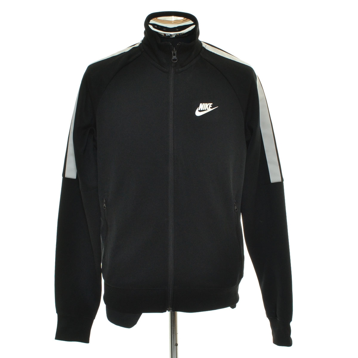 〇530705 NIKE ナイキ ○トラックジャケット ナイキトリビュートトラックトップジャージ 678827-010 サイズS メンズ ブラック拍卖