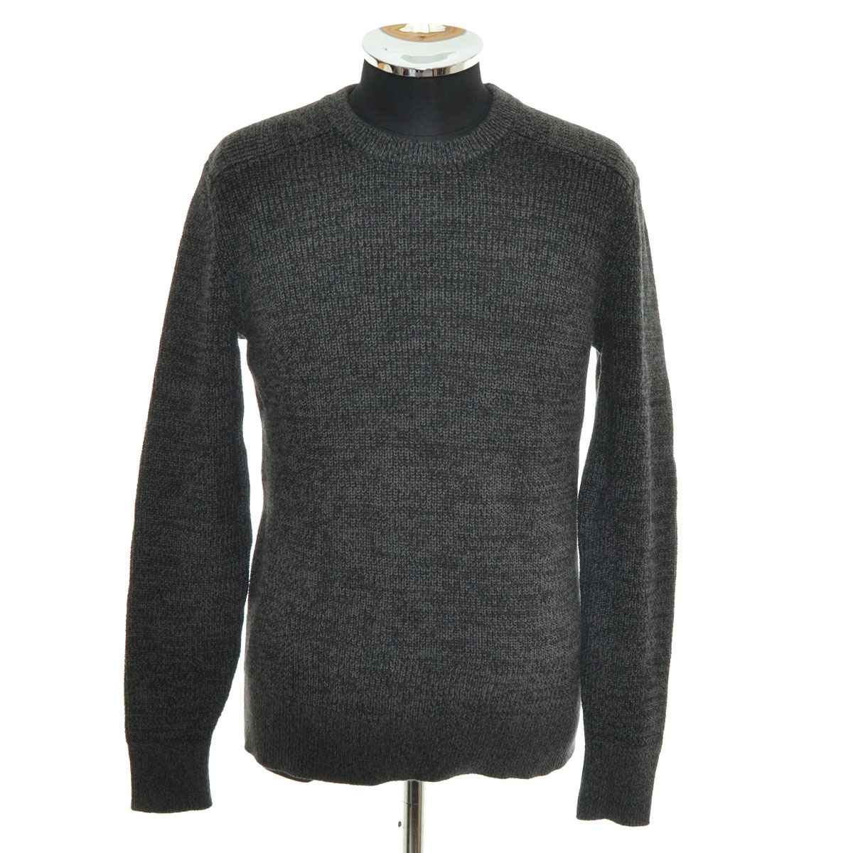 〇532093 GAP ギャップ ○コットンニットセーター 長袖 サイズXS メンズ グレー拍卖