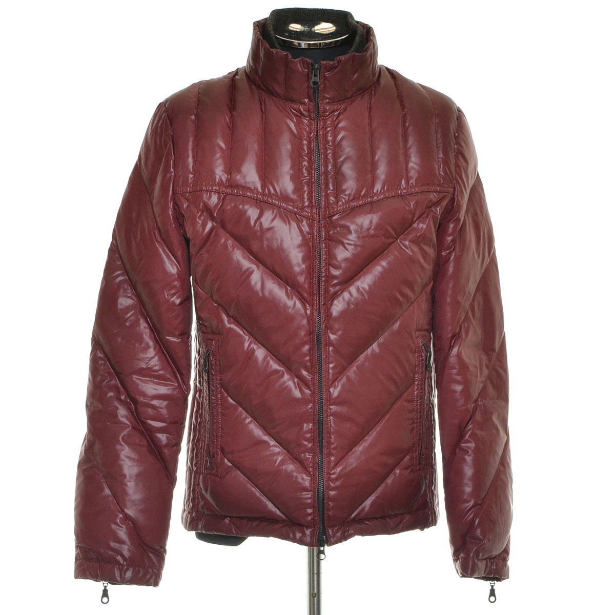 〇528680 ABAHOUSE アバハウス ◯ダウンジャケット サイズ3 メンズ ワイン拍卖