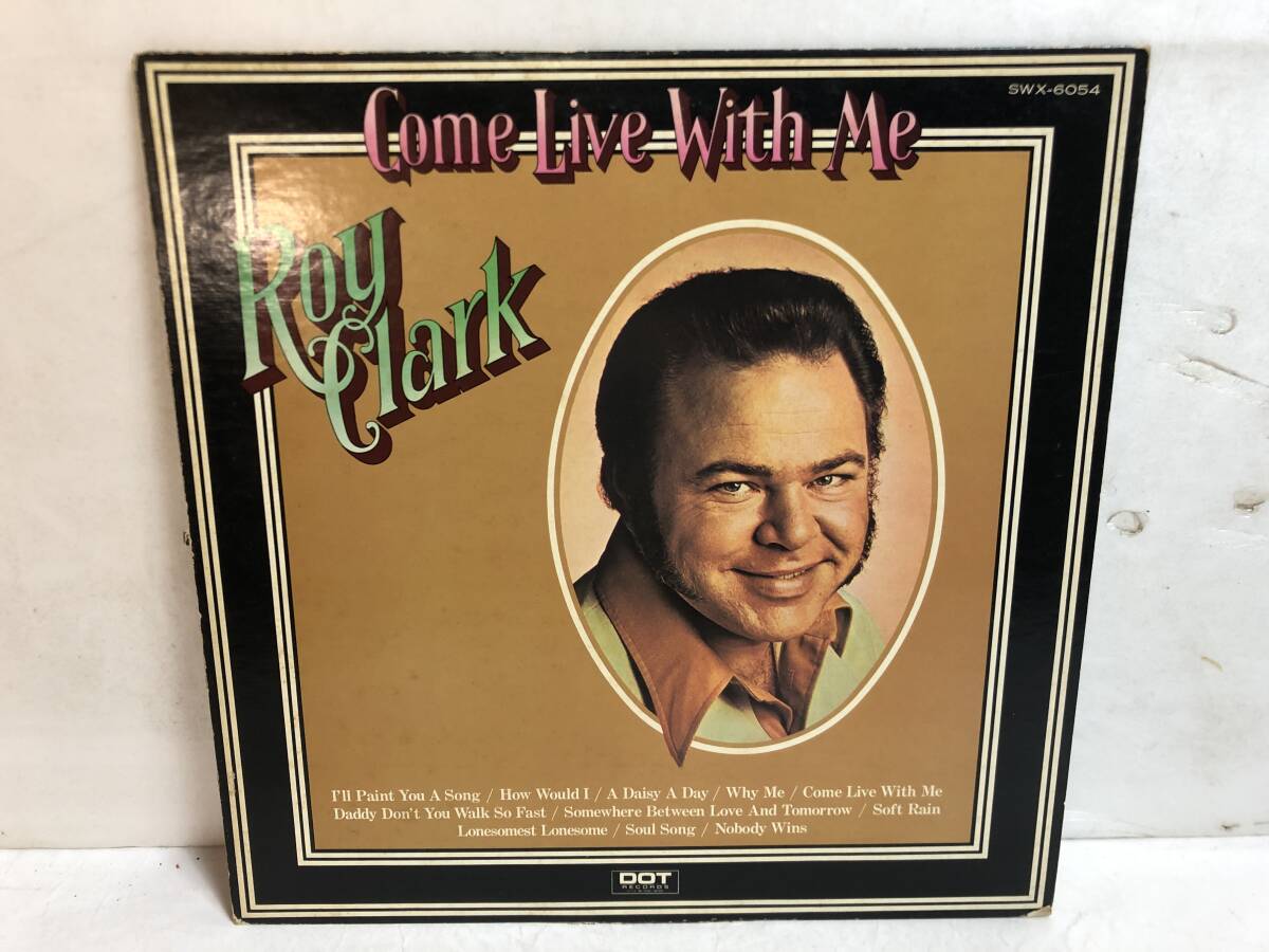 41202S 見本盤 12inch LP★ロイ・クラーク/ROY CLARK/COME LIVE WITH ME★SWX-6054拍卖