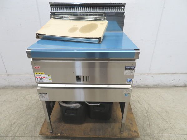 G1825 未使用品◆マルゼン 2019年◆ガス1槽フライヤー MGF-C30K 都市G 680×600×800【1ヶ月保証付】栃木 宇都宮 中古 業務用 厨房機器拍卖
