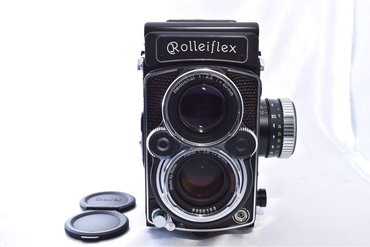 ★新品級★Rolleiflex ローライフレックス 2.8FX Planar 80 F2.8 プラナー TLR 二眼レフフィルムカメラ ★点検済み★ #d442拍卖