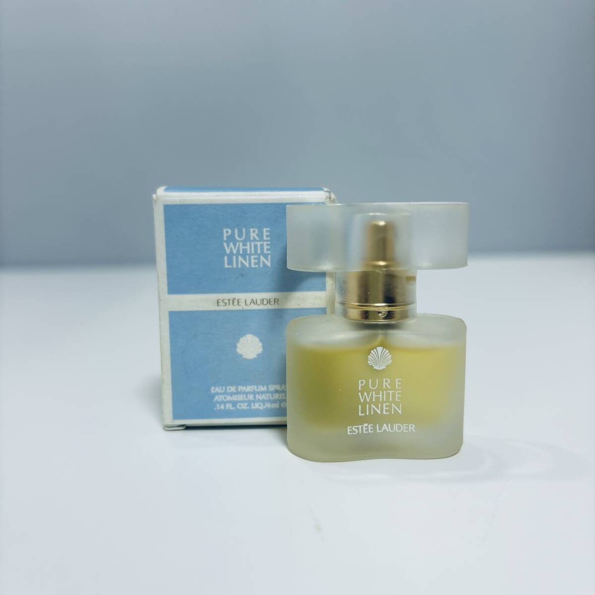 K0953 激レア ESTEE LAUDER PURE WHITE LINEN エスティローダー ピュアホワイトリネン 4ml ほぼ満量 たぶん95%以上拍卖