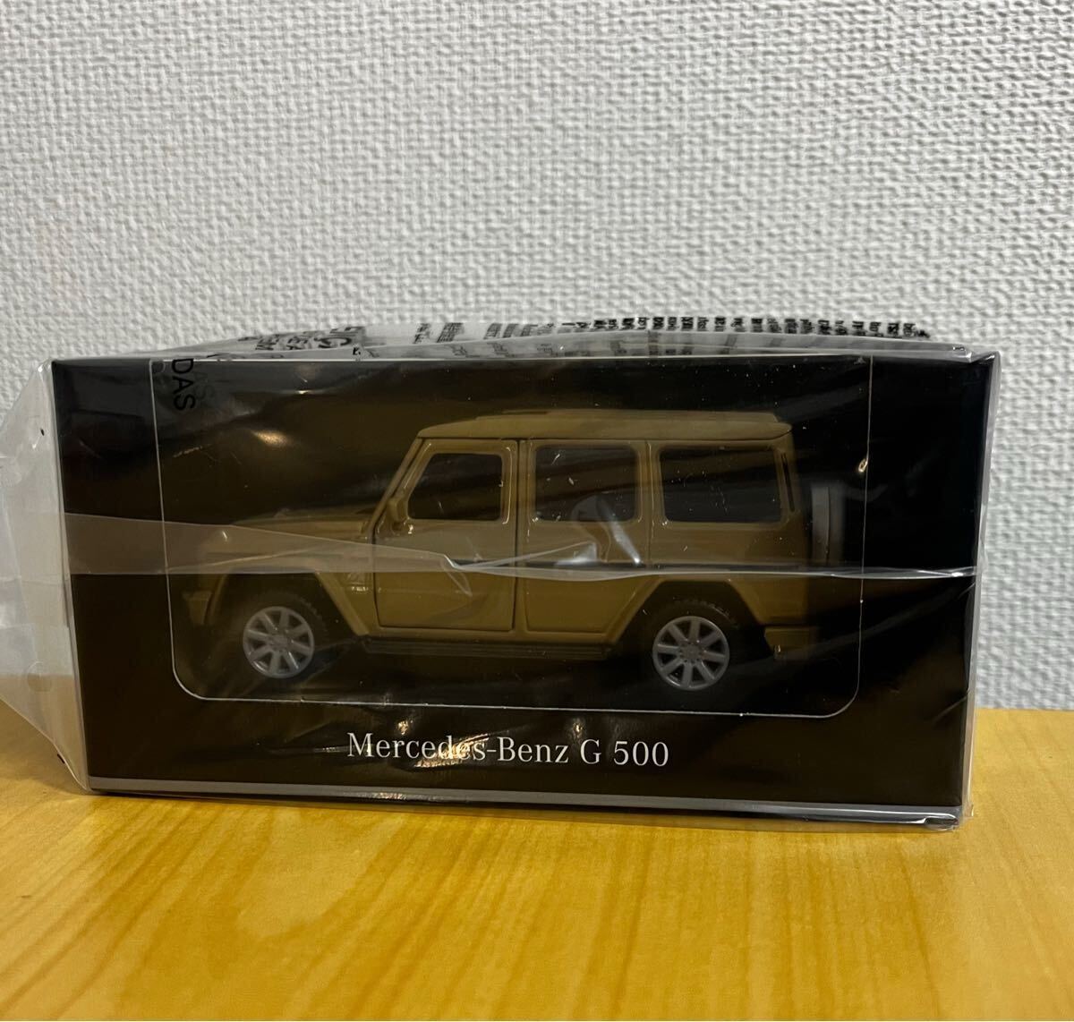 メルセデスベンツ コレクション 1/43 旧型 Gクラス G500 プルバックカー ゲレンデ B6 696 1104 サンド ベージュ ミニカー 新品拍卖