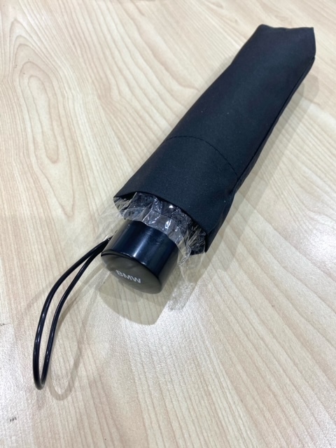 ●F7-6-125 BMW オリジナル 耐風 折りたたみ傘 UVカット 加工 未使用 非売品 保管品拍卖