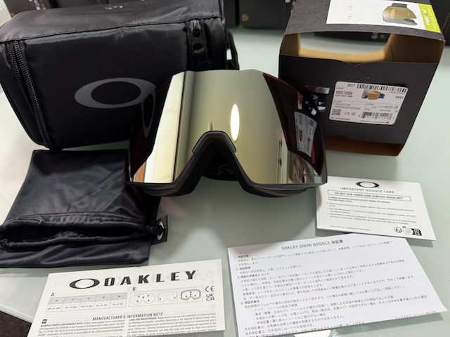 OAKLEY FALL LINE L W PRIZM SNOW SAGE GOLD IRIDIUM GBL 13 国内正規品 未使用品!!拍卖