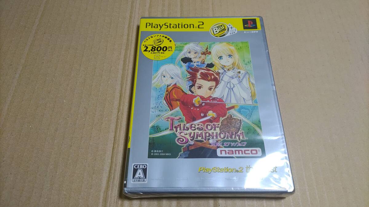テイルズ オブ シンフォニア プレイステーション2 ザ ベスト 未開封拍卖