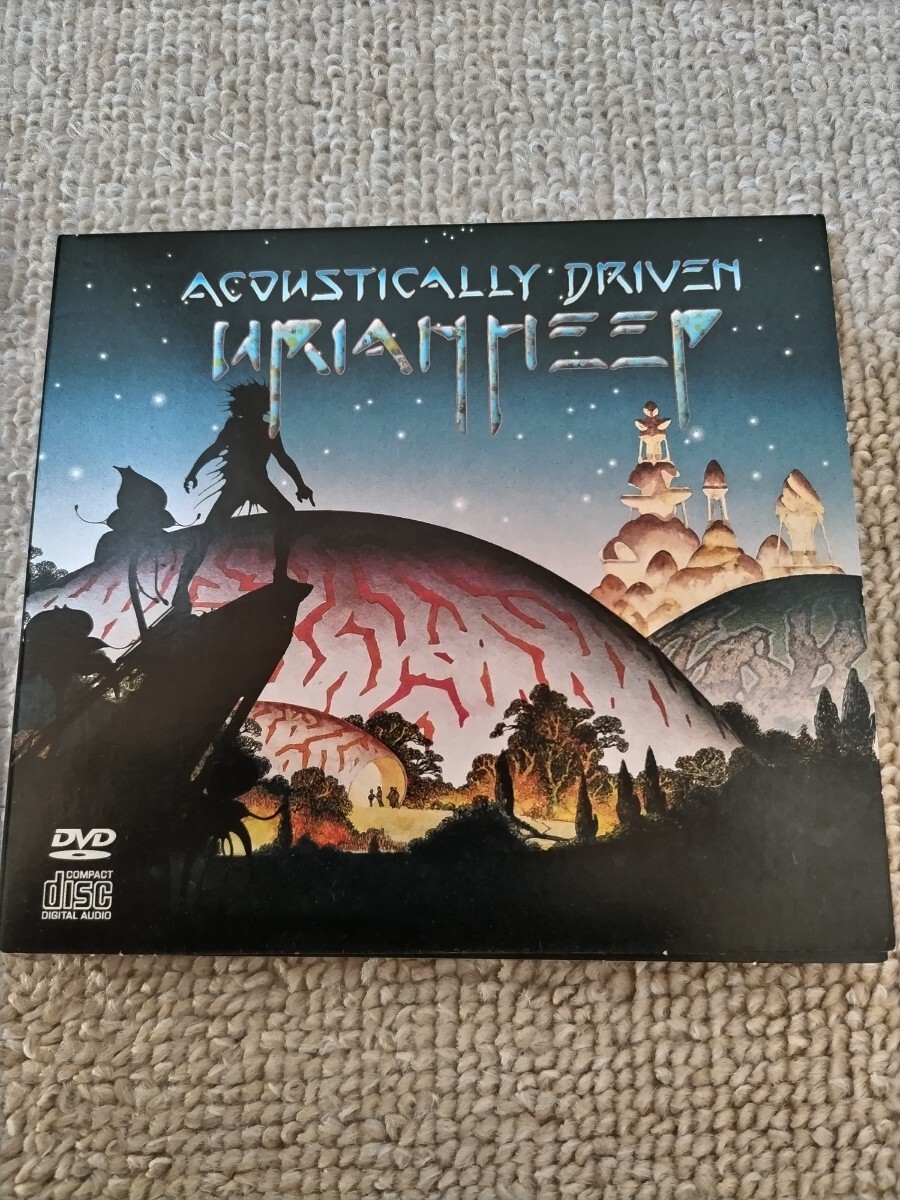 デジパック仕様◇CD/DVD◇Uriah Heep- Acoustically Driven◇ユーライア・ヒープ/アコースティックライブ/ジェスロ・タル拍卖