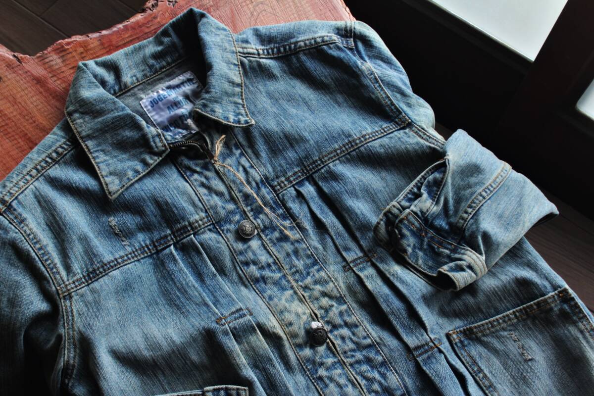 JOGE MARTIN★ デニムジャケット新未L インディゴ★PAYDAY★Headlight☆ジョージマーティン拍卖