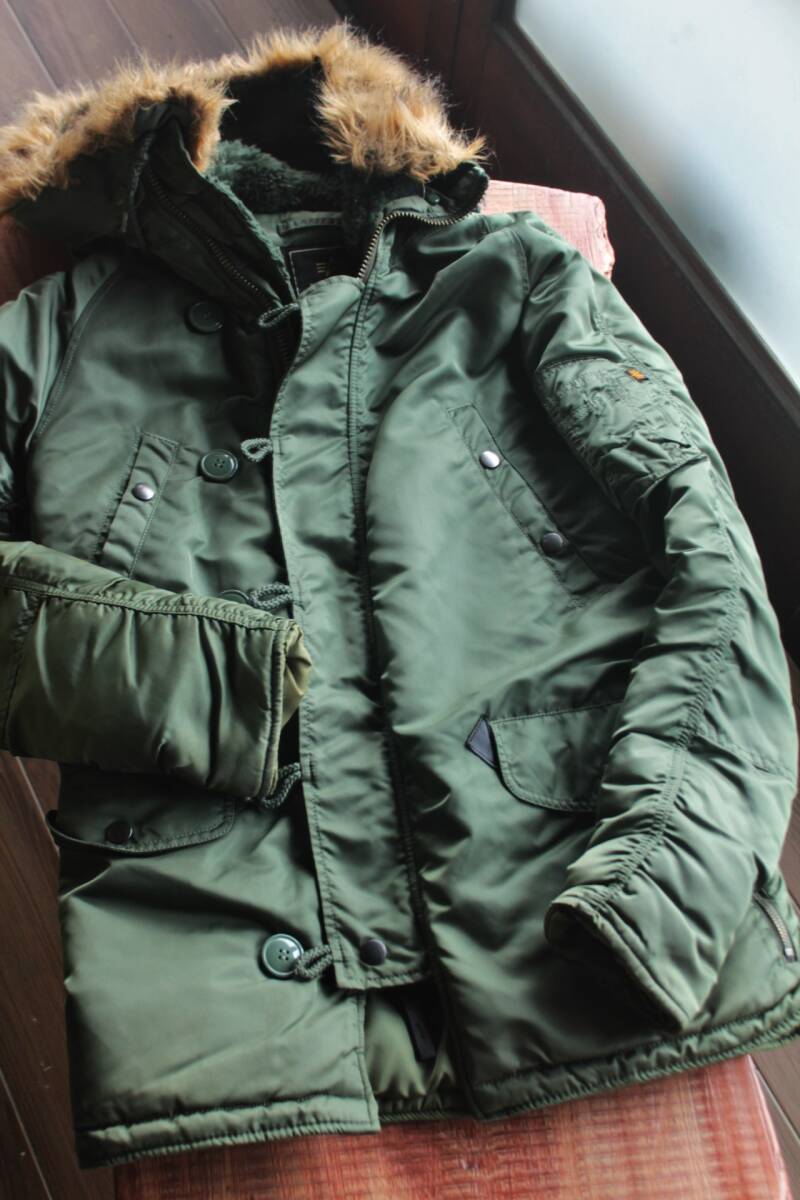 junhashimoto×ALPHA★/ N-3BジャケットS ltOL★ジュンハシモト×アルファ拍卖