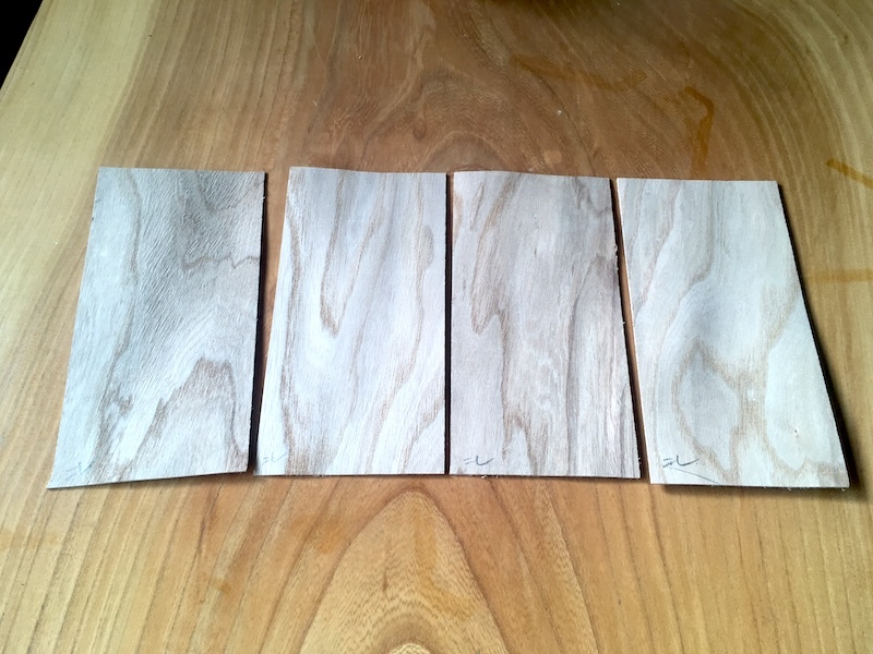 ニレ(楡)単板 No.20161124nir拍卖