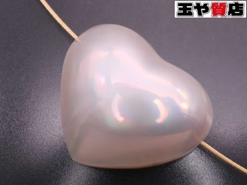 タサキ ハートマベパール ペンダントチョーカー ネックレス K18YG イエローゴールド拍卖
