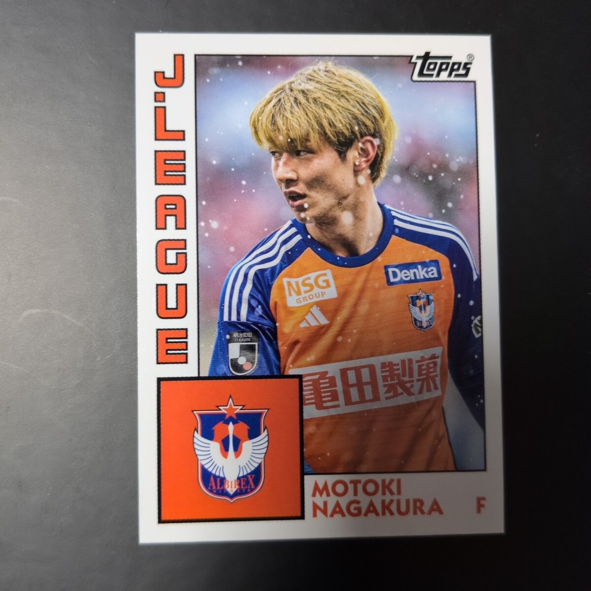 2024 Topps Jリーグ Topps 1984 長倉幹樹拍卖