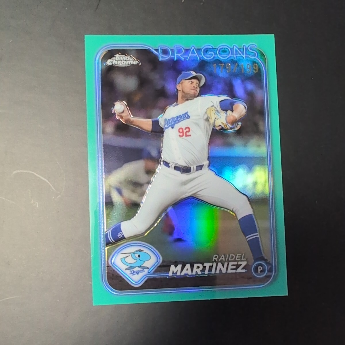 2024 Topps Chrome NPB R.マルティネス Aqua Refractor 179/199拍卖