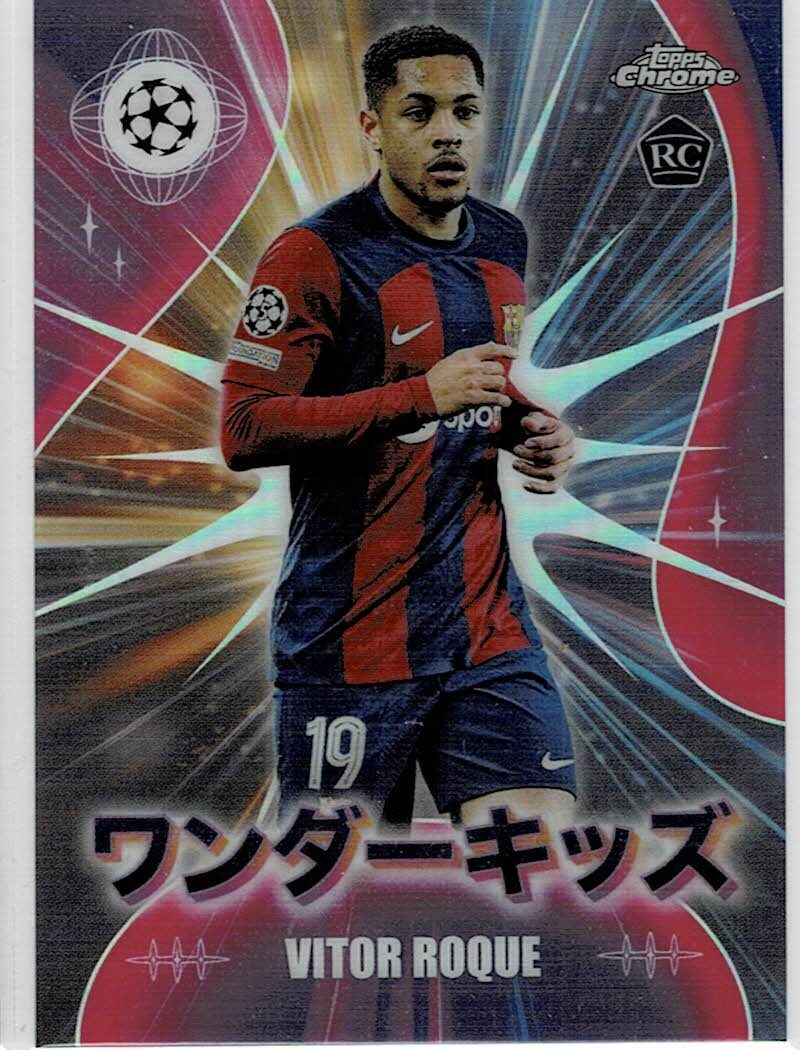 2023/24 Topps UEFA Club Competitions Japan Edition Vitor Roque ワンダーキッズ拍卖