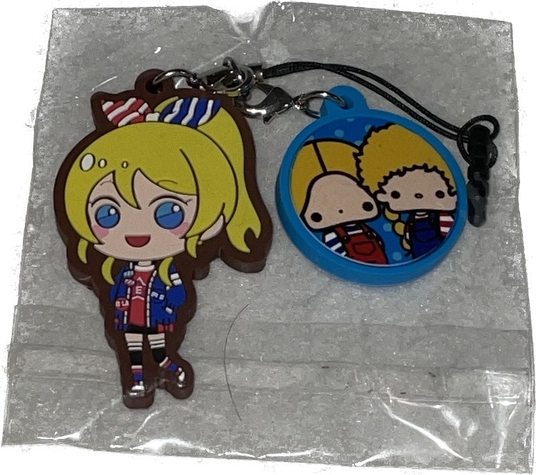 同梱可 絢瀬絵里&パティ&ジミー 「ぷちぐるラブライブ!×サンリオキャラクターズ ラバーストラップ μ’s」 LL063拍卖