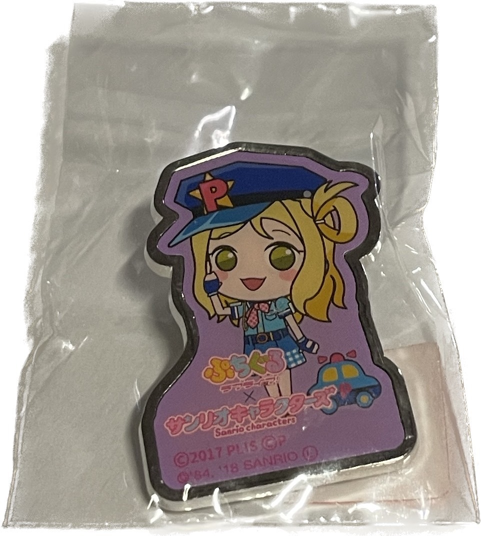 同梱可 小原鞠莉&ザ ラナバウツ 「ぷちぐるラブライブ!×サンリオキャラクターズ ピンバッジ Aqours」 LL109拍卖