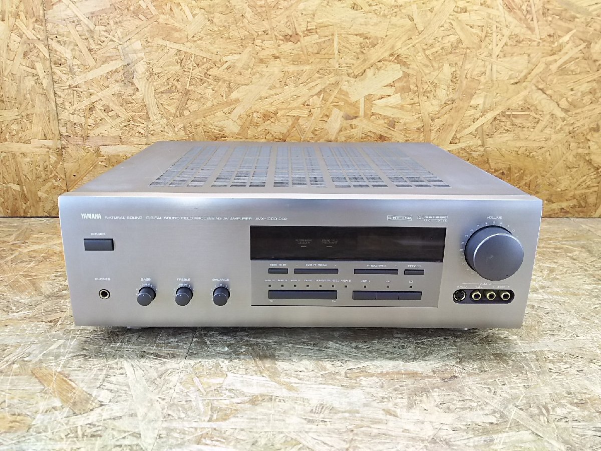 ◎【動作確認済み 】YAMAHA AVX-1000DSP NATURAL SOUND DSP/AV AMPLIFIER AVアンプ 現状品◎SP-237拍卖
