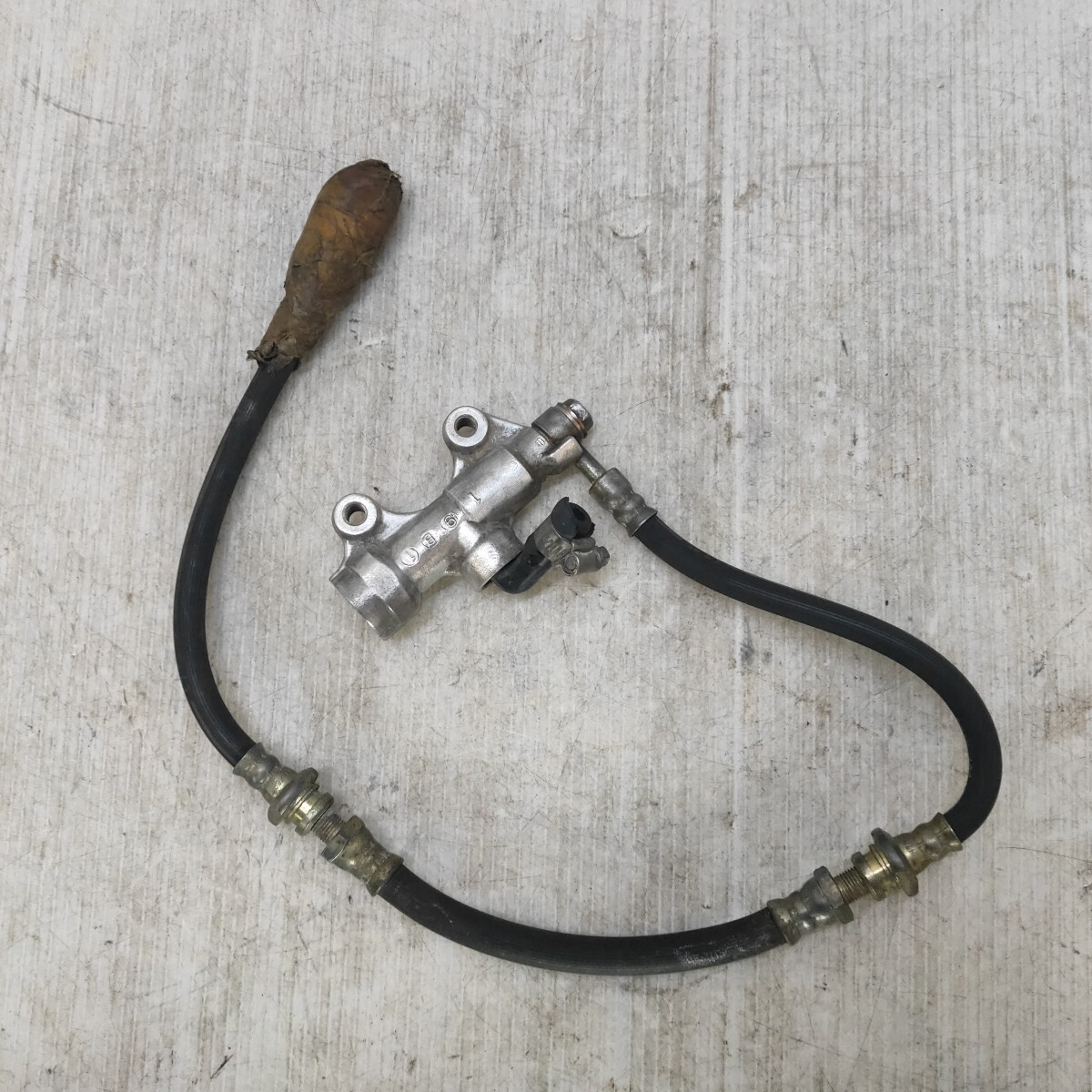 【0824-176】 カワサキ KSR110? KL110A? 純正 リアブレーキマスター NISSIN 1/2拍卖