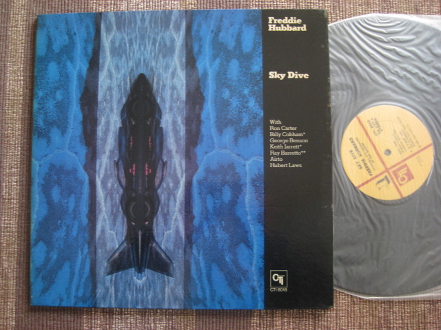 ☆Freddie Hubbard♪Sky Dive☆Billy Cobham/George Benson/Keith Jarrett/etc☆Jazz funk☆Van Gelder☆CTI CTI 6018☆US orig盤LP☆拍卖