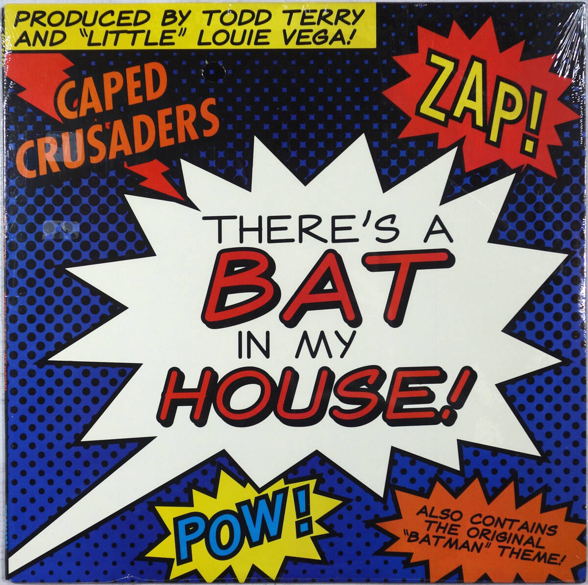 ◆CAPED CRUSADERS/THERE'S A BAT IN MY HOUSE (US 12/Sealed) -Little Louie Vega/MAW, Todd Terry, Batman Theme拍卖