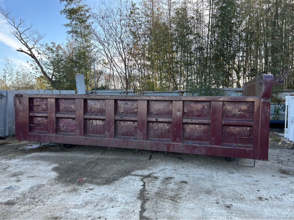 大型ダンプ荷台 箱 10t 大型 土砂禁 新明和 SHINWEIWA 拍卖