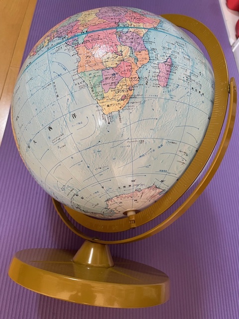 地球儀*直径約30㎝*Replogle World Nation SERIES 30㎝DIAMETER GLOBE 理科/世界史の勉強/机上アクセサリー/インテリア/スタンド付き拍卖