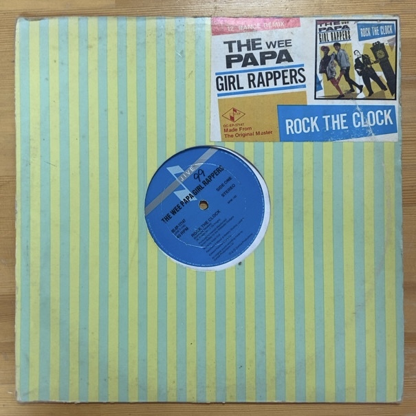 THE WEE PAPA GIRL RAPPERS ROCK THE CLOCK 12インチ シングル拍卖