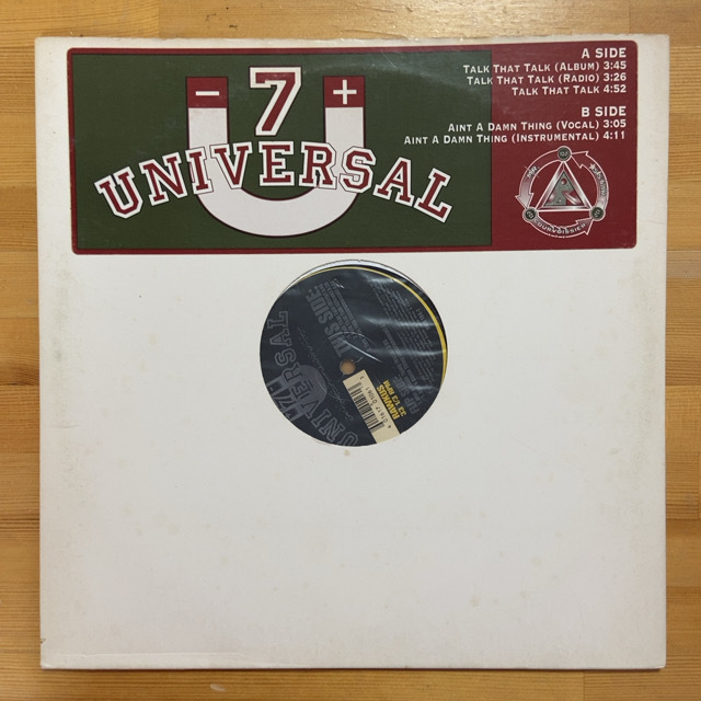 7 UNIVERSAL TALK THAT TALK / AINT A DAMN THING 12インチ シングル拍卖