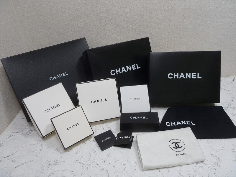 (☆BM)【SALE】CHANEL/シャネル ボックス 箱 保存袋 いろいろまとめて出品 空き箱 バッグ かばん 服飾小物 外箱 拍卖