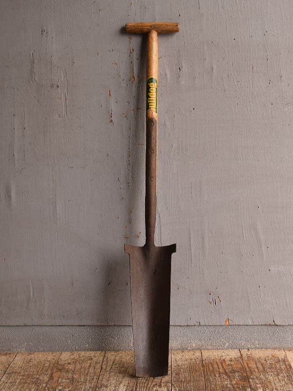 イギリスアンティーク ガーデンスコップ 農機具 12858拍卖