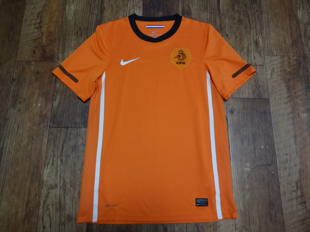 オランダ代表 正規品 ユニフォーム シャツ 2010 ワールドカップ ホーム Sサイズ 中古美品拍卖