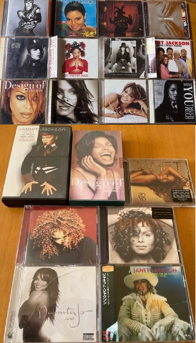 【即決】JANET JACKSON★ジャネット★ベスト含CD等★19品セット拍卖
