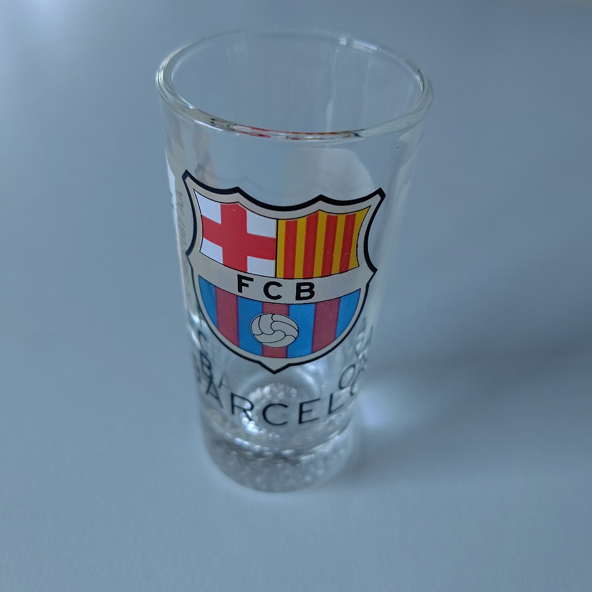 FCBバルセロナ ショットグラス 未使用拍卖