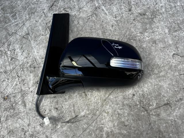 動作OK ヴェルファイア ANH20W 左/助手席 ウィンカー付 ドアミラー サイドミラー 2.4Z 7人 202 ムラカミ 8406 87940-58070 7ピン 7P拍卖