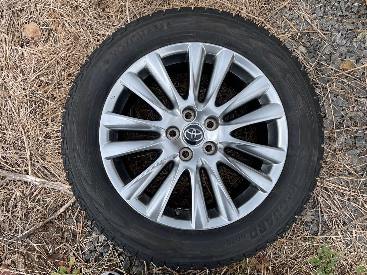 トヨタ ハリアー80 純正ホイール 18インチ 2本 ハリアー 中古 美品 ハイブリッド 拍卖
