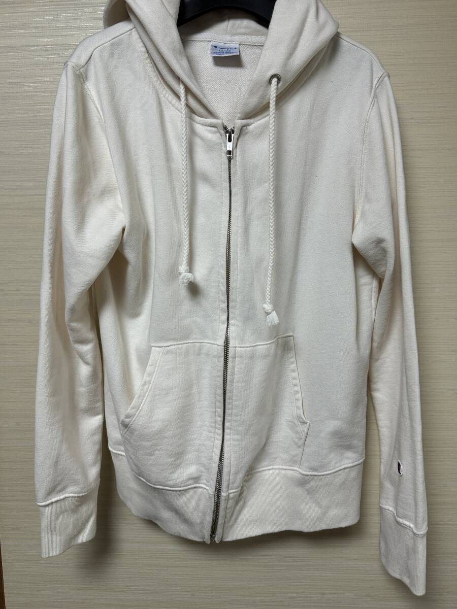 Champion パーカー Lサイズ 白 / チャンピオン / 衣類 服 拍卖