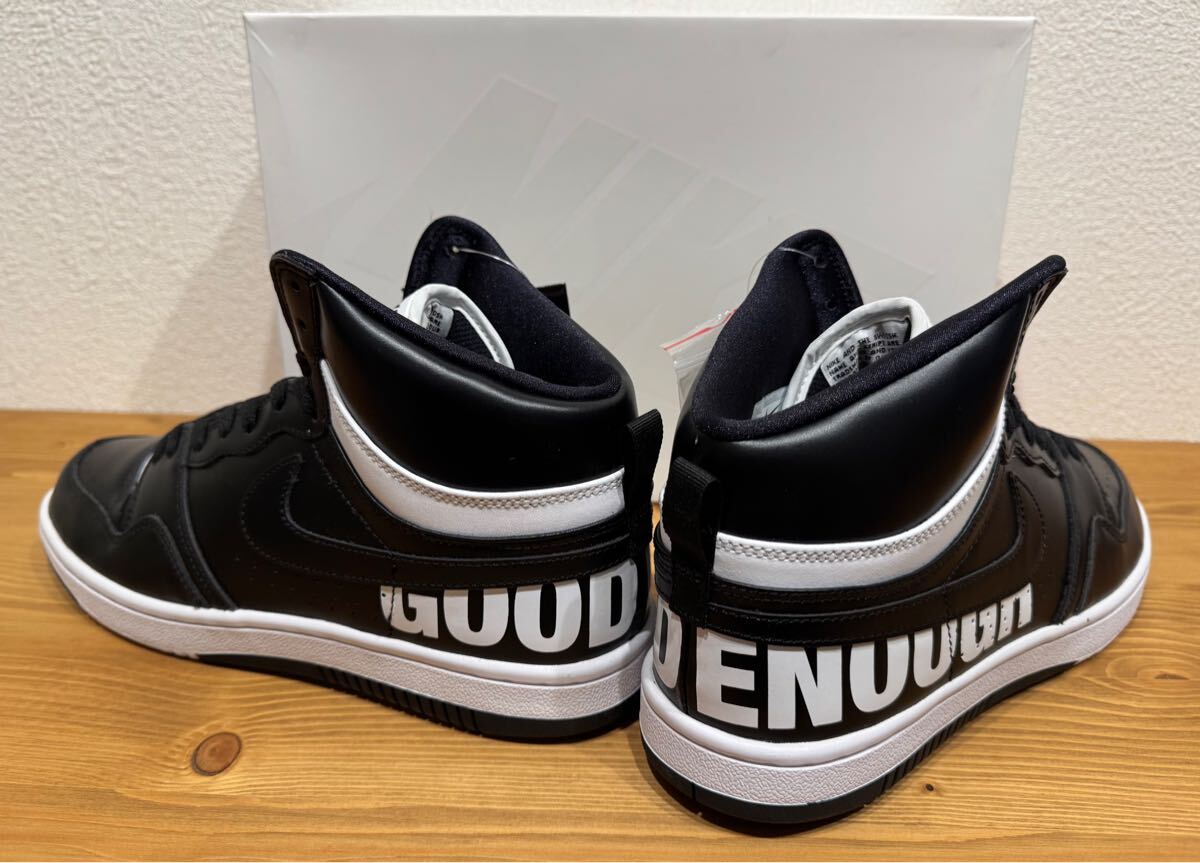 新品 NIKE COURT FORCE GOODENOUGH× FRAGMENT 黒 ナイキ×フラグメント×グッドイナフ コートフォース 814913001拍卖