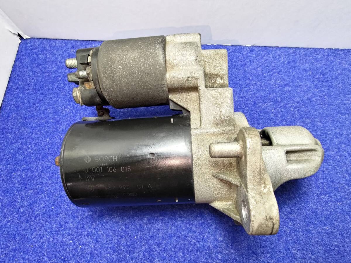 ミニ BMW Mini R53 RE16 純正 セルモーター BOSCH 0 001 106 018 クーパーS R50 R53 CooperS ☆TC84780★拍卖