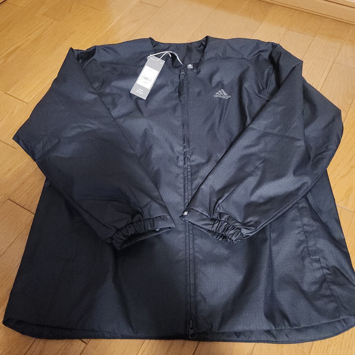adidasGOLF ナイロンジャケット Lサイズ ブラック拍卖