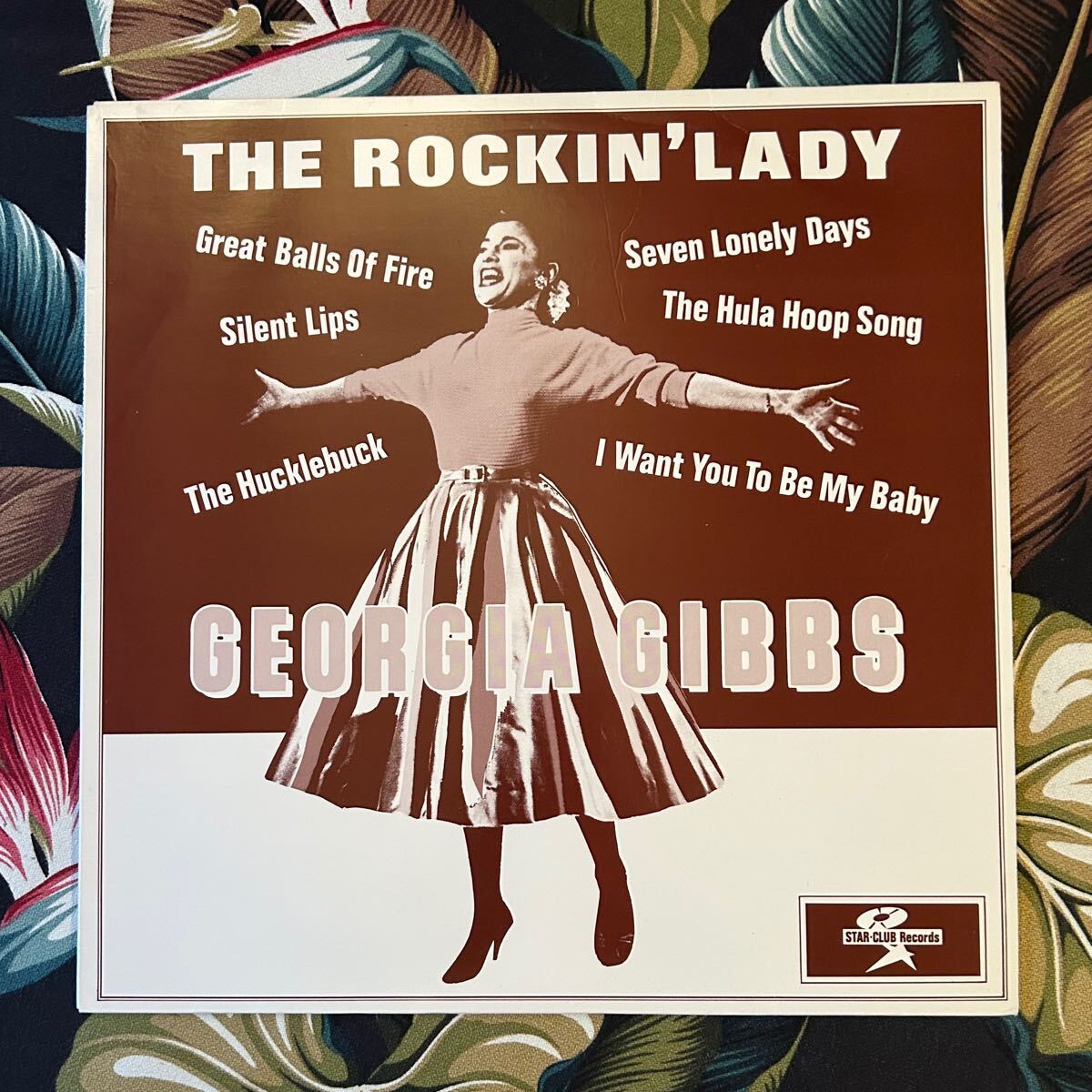 Georgia Gibbs LP The Rockin' Lady .. Rock ‘n’ Roll ロカビリー 拍卖