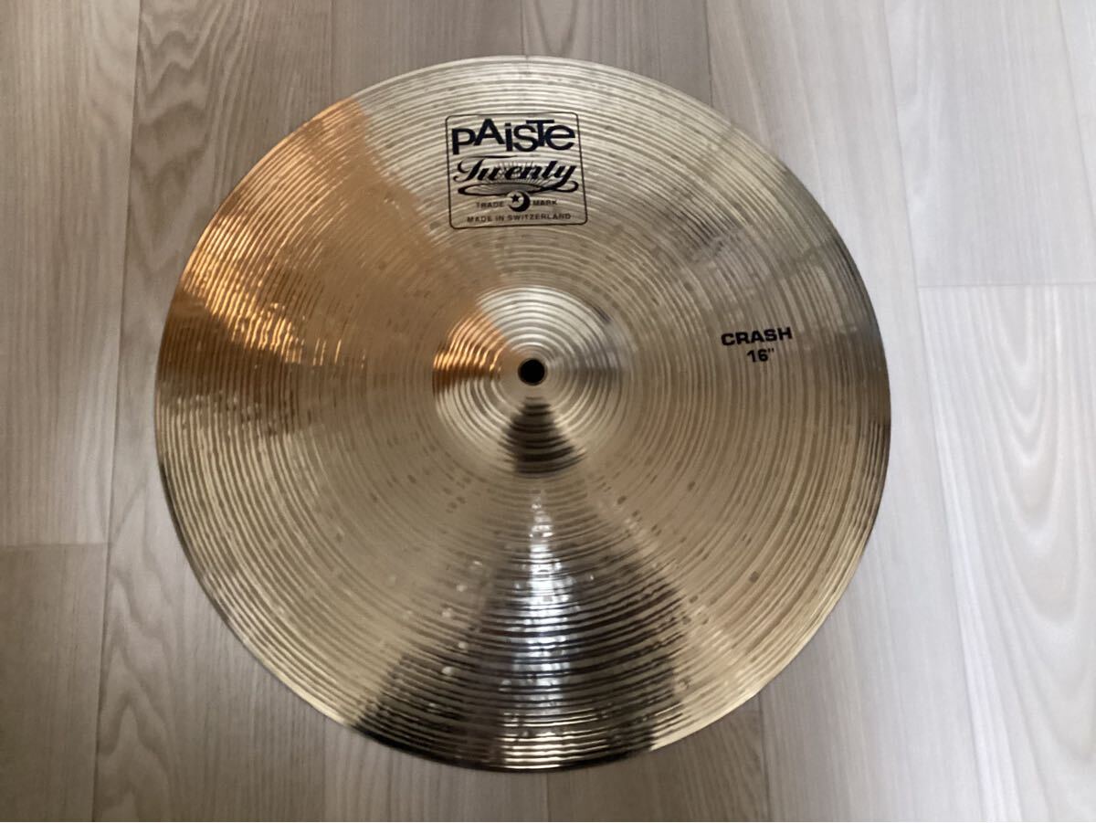 (超美品・超美品・当時のパイステならではの最高峰の響き 鳴りにこだわり選定) THE PAiSTe Twenty CRASH拍卖