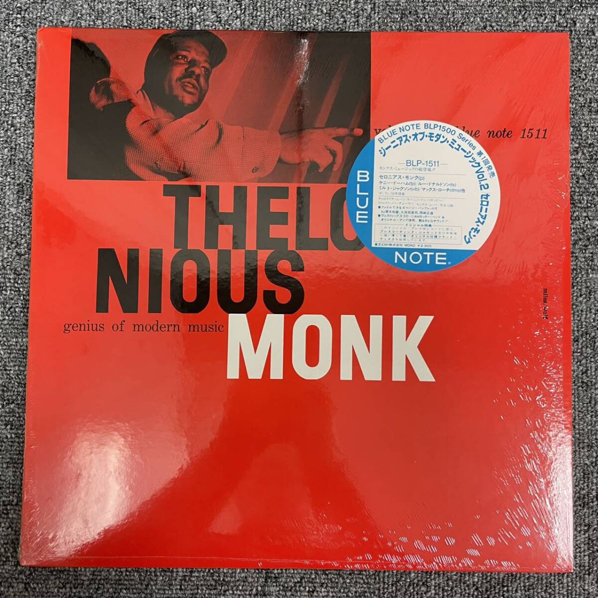 シュリンク・プレスシールあり/LP/THELONIOUS MONK ・ Genius Of Modern Music Vol. 2 / BLUE NOTE BLP-1511/NF121240拍卖