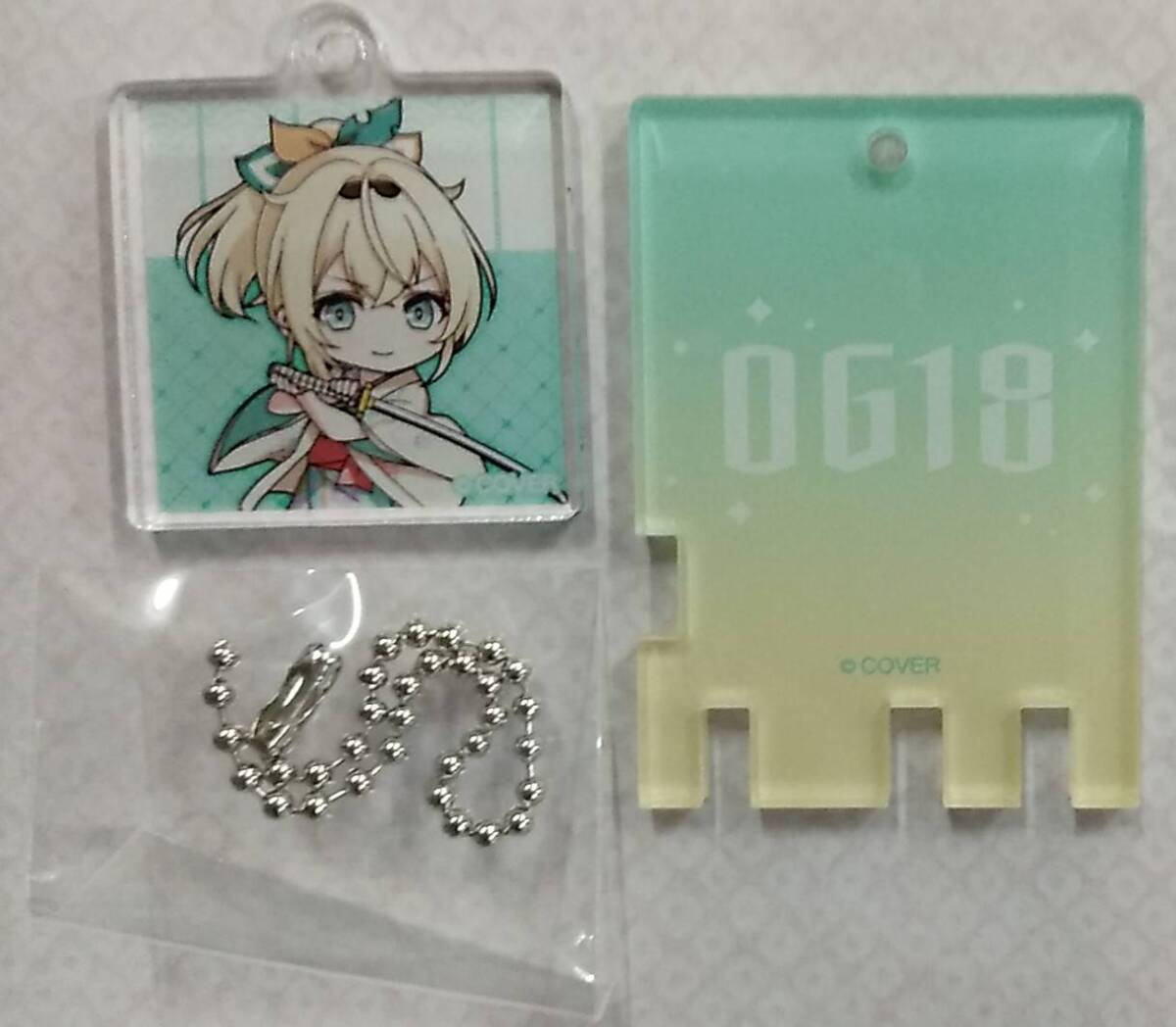 ホロライブ×極楽湯 フロライフ トレーディング 銭湯錠風キーホルダー ミニキャラver. 風真いろは[hololive Acrylic Keychain Kazama Iroha拍卖